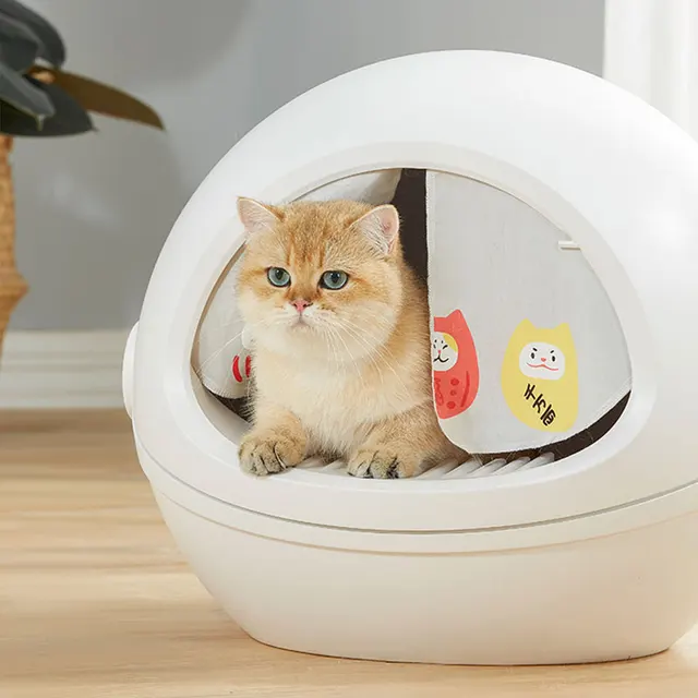 Bac à litière pour chat, Capsule d'espace – Image 5