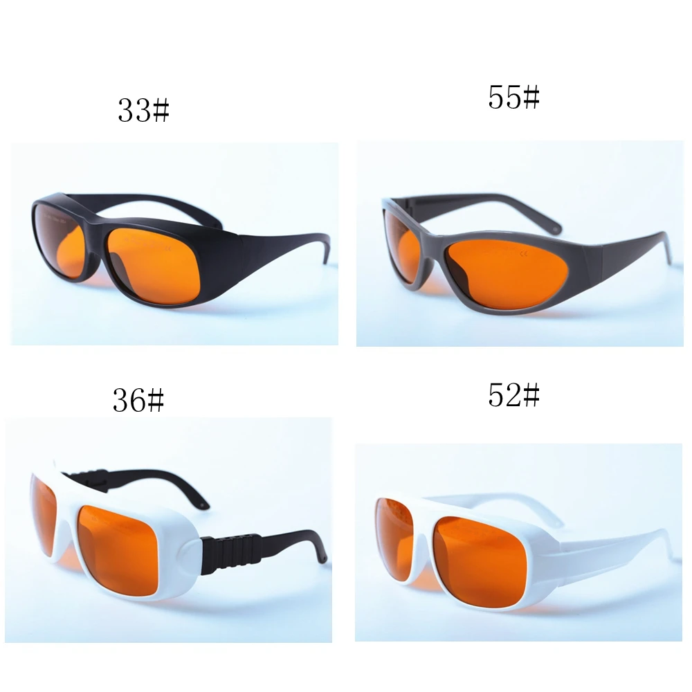 

OD5+ YAG Laser Safety Glasses 532nm 1064nm Multi Wavelength 200-540nm & 900-1100nm Eyes Protection Googles