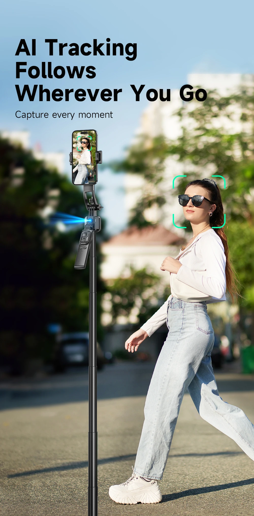 AI Tripod Pro - Front View