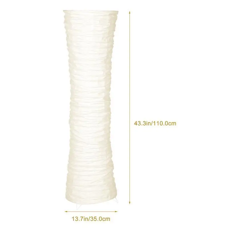 مصباح الطابق ورقة الظل غطاء ضوء عاكس الضوء الأرز ا...