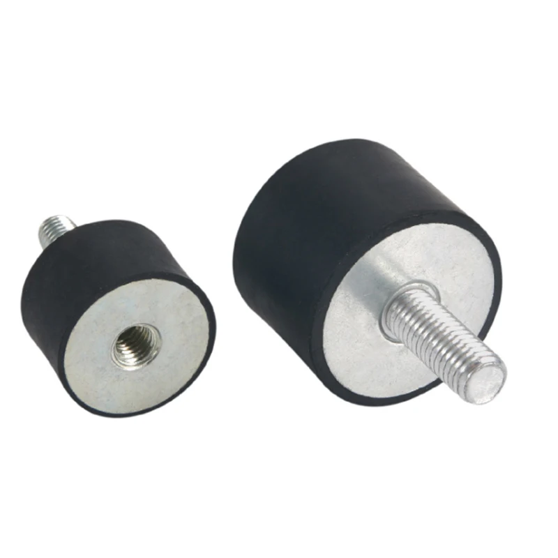 M8 Anti Vibration Rubber, VD Isolator Mount Female Thread Anti Vibration Bobbin Isolator Damper Rubber Mounting Feet