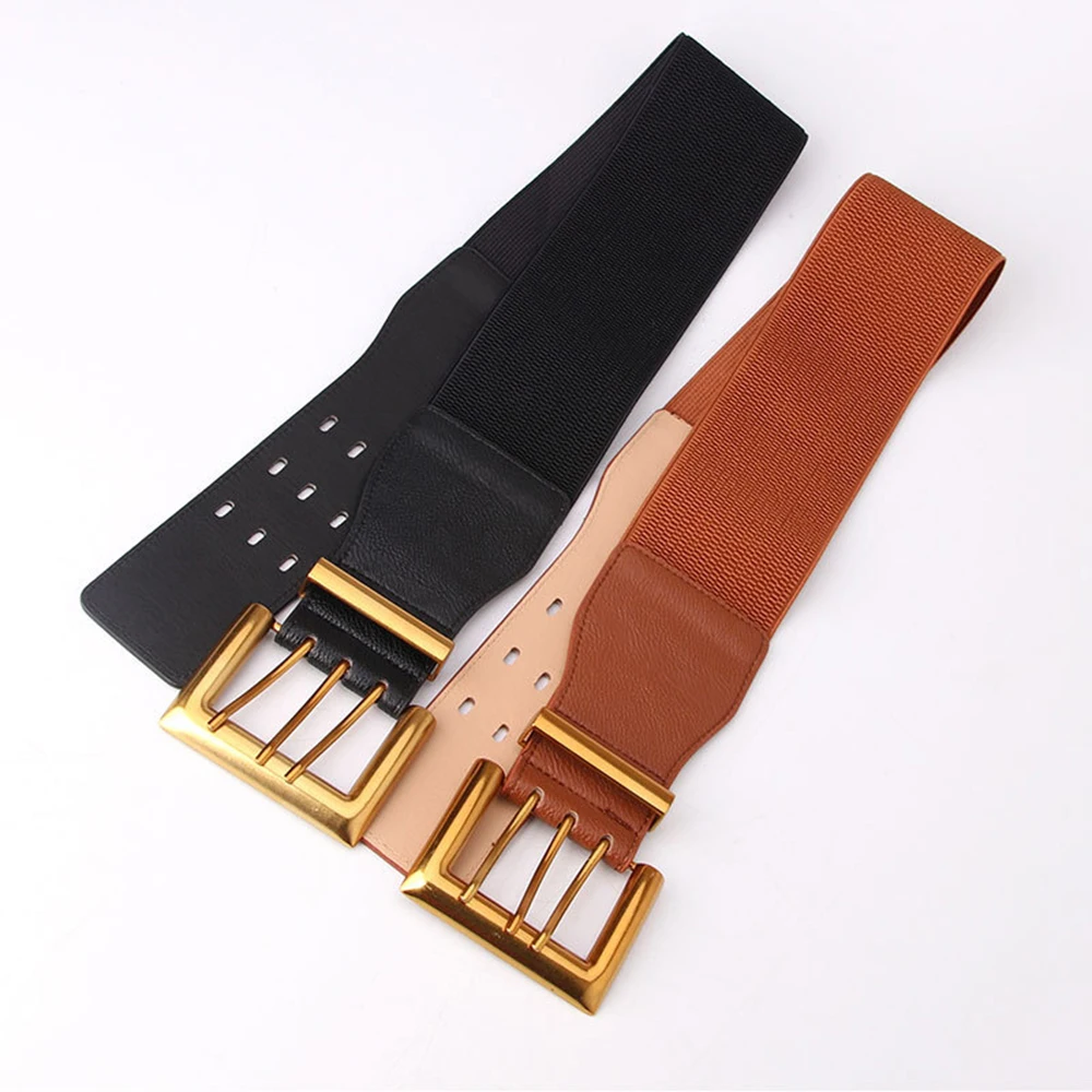 

New European And American Elastic Band For The Dress Designer Belt Buckle For Women Belt Buckles SCM0037