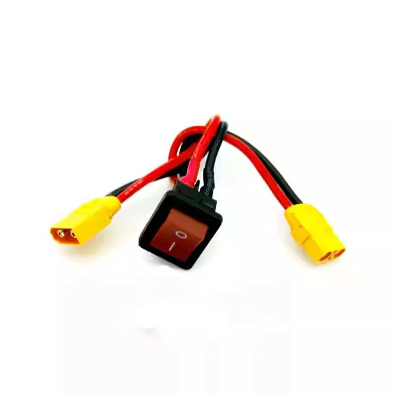 1PCS 50A 대용량 고부하 스위치 XT60 XT90 플러그 전원 온오프 전자 스위치 RC 드론 UAV 배터리 ESC 연결용