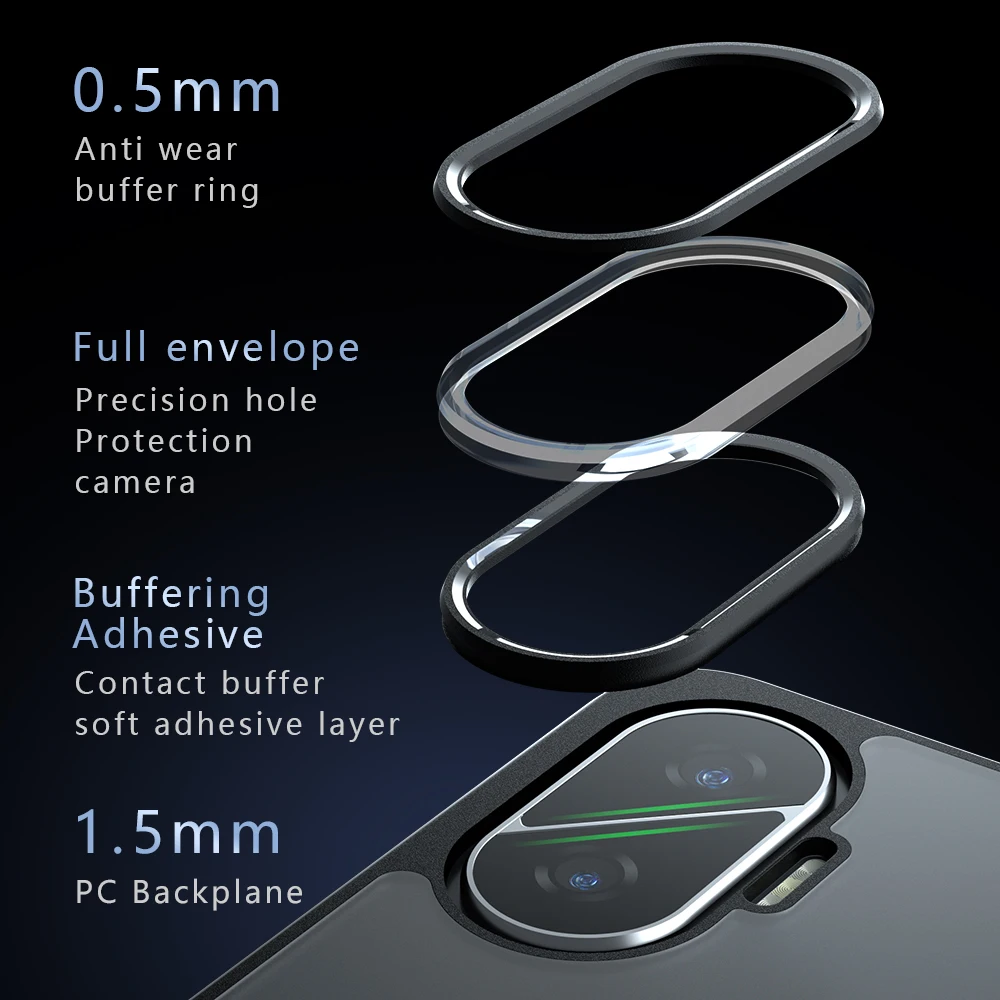 Luxury Matte Magnetic Back Cover with Magsafe Wireless Charging Compatibility