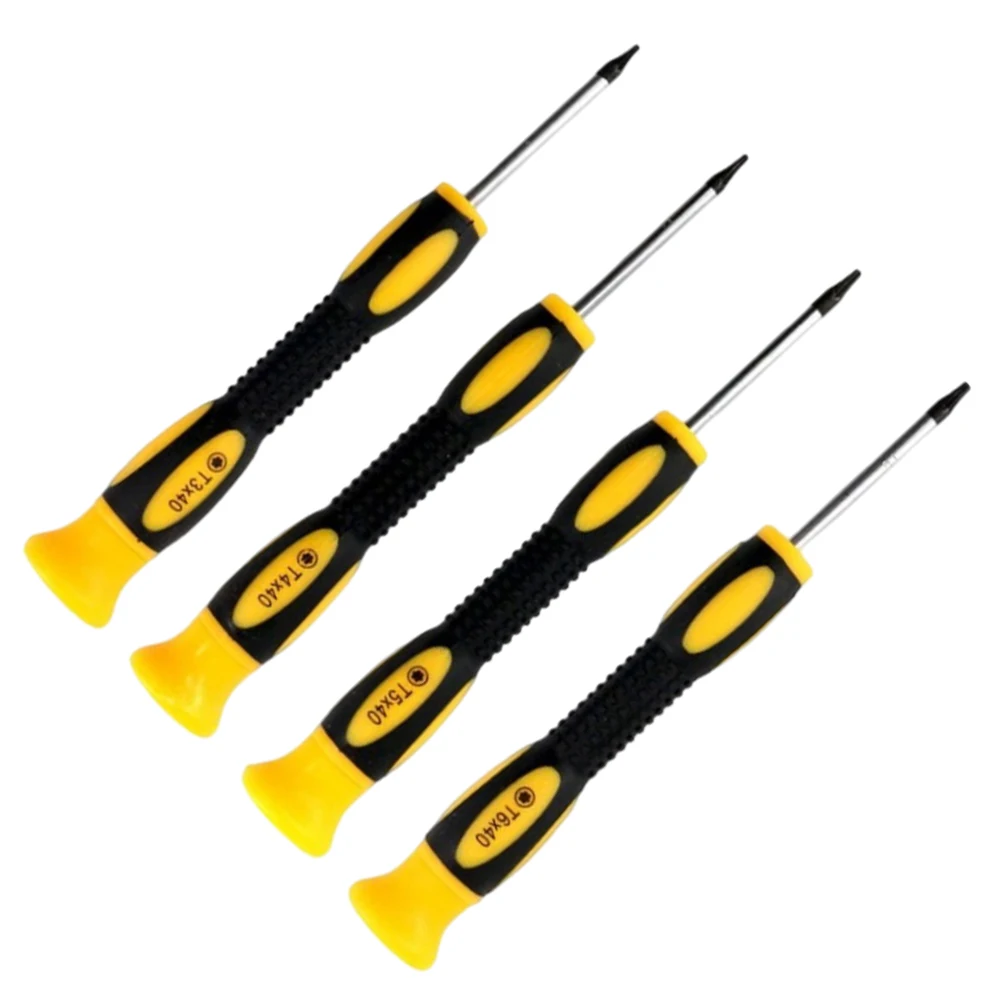 

4pcs T3 T4 T5 T6 Hexagon Torx Screwdriver Removal Tool For Xbox For PS3 For PS4 140mm Hand Tools Parts Accessories