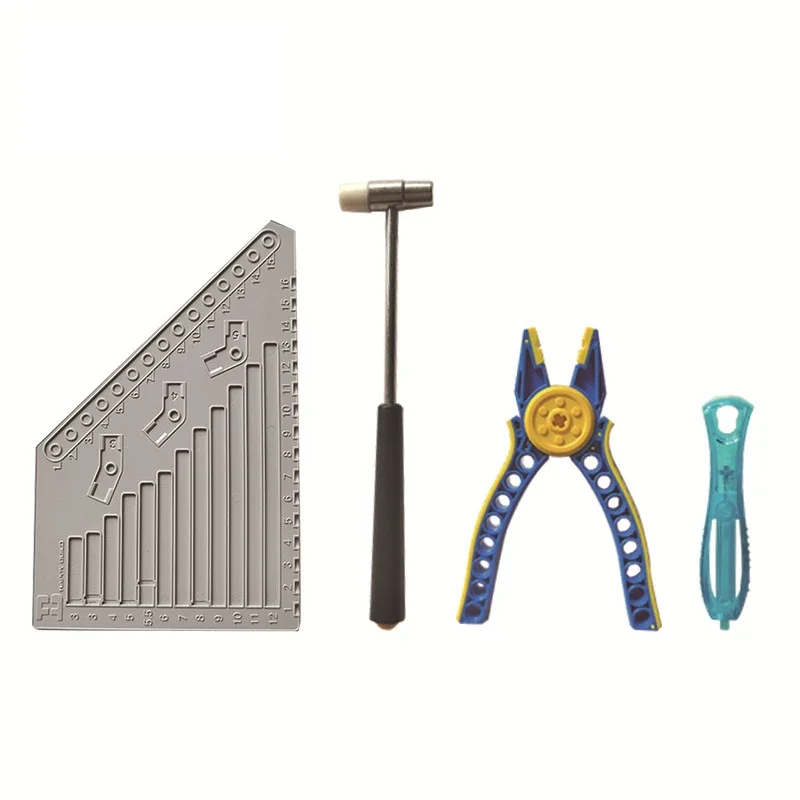 Bausteine, Ziegel-Werkzeugsatz, Trennwerkzeuge, kompatibel mit Legoeds, technischen Teilen, multifunktionale Hammerzange, Pinzette – Detail 3