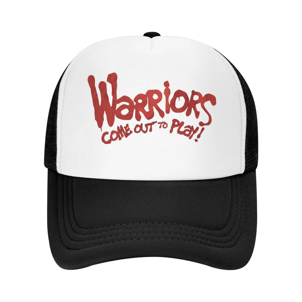 Krieger kommen heraus, um Film Film Mesh Baseball Caps Unisex Outdoor Sonnen hüte Papa Hut Polyester Sonnen hüte wasch bare Trucker Caps zu spielen – Detail 2