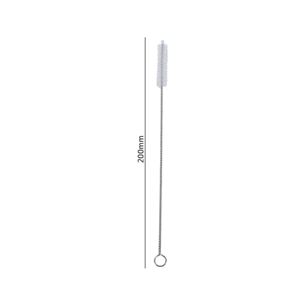 Straw Cleaning Brush Straw Brush Glass Tube Cleaner Bottle Clean Tools for Silver Stainless Steel
