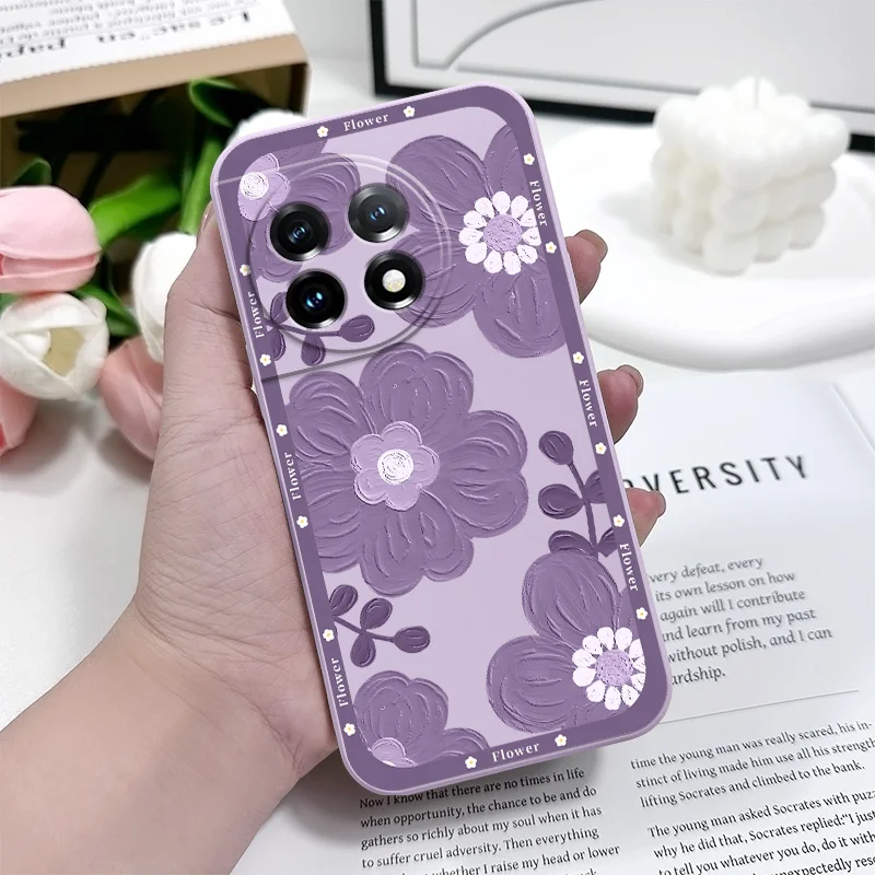 Spoony Flowers Liquid Silicone Phone Case