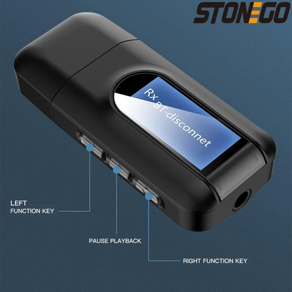 블루투스 50 어댑터 USB 블루투스 수신기 송신기 자동차 PC TV HD 오디오 무선 오디오 어댑터