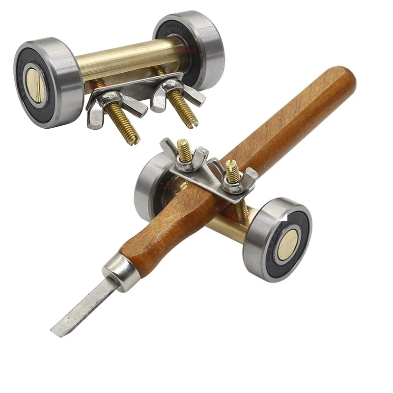 Brass Fixed Angle Sharpening Frame Knife Sharpener Auxiliary Tool For