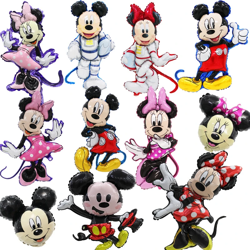 Cartoon Disney Mickey Minnie Serie Vormige Folie Ballonnen Mickey Mouse Helium Ballonnen Kinderen Verjaardagsfeestje Decoraties| | - AliExpress