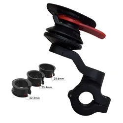 Anti - Shake Motorcycle & Bicycle Phone Holder with Shock Absorber (Set D with Absorber)