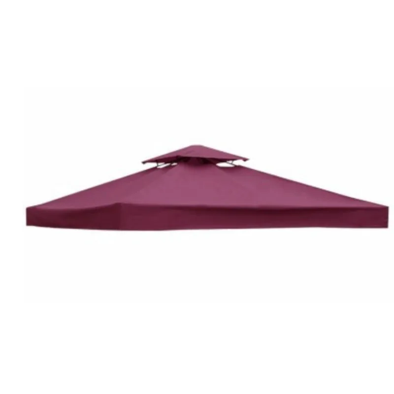 3Mx3M 300D Canvas Camping Hiking Sun Shelter Outdoor Tent Canopy Top Roof Cover Patio Sun Shade Cloth Shade Shelter Replace Part