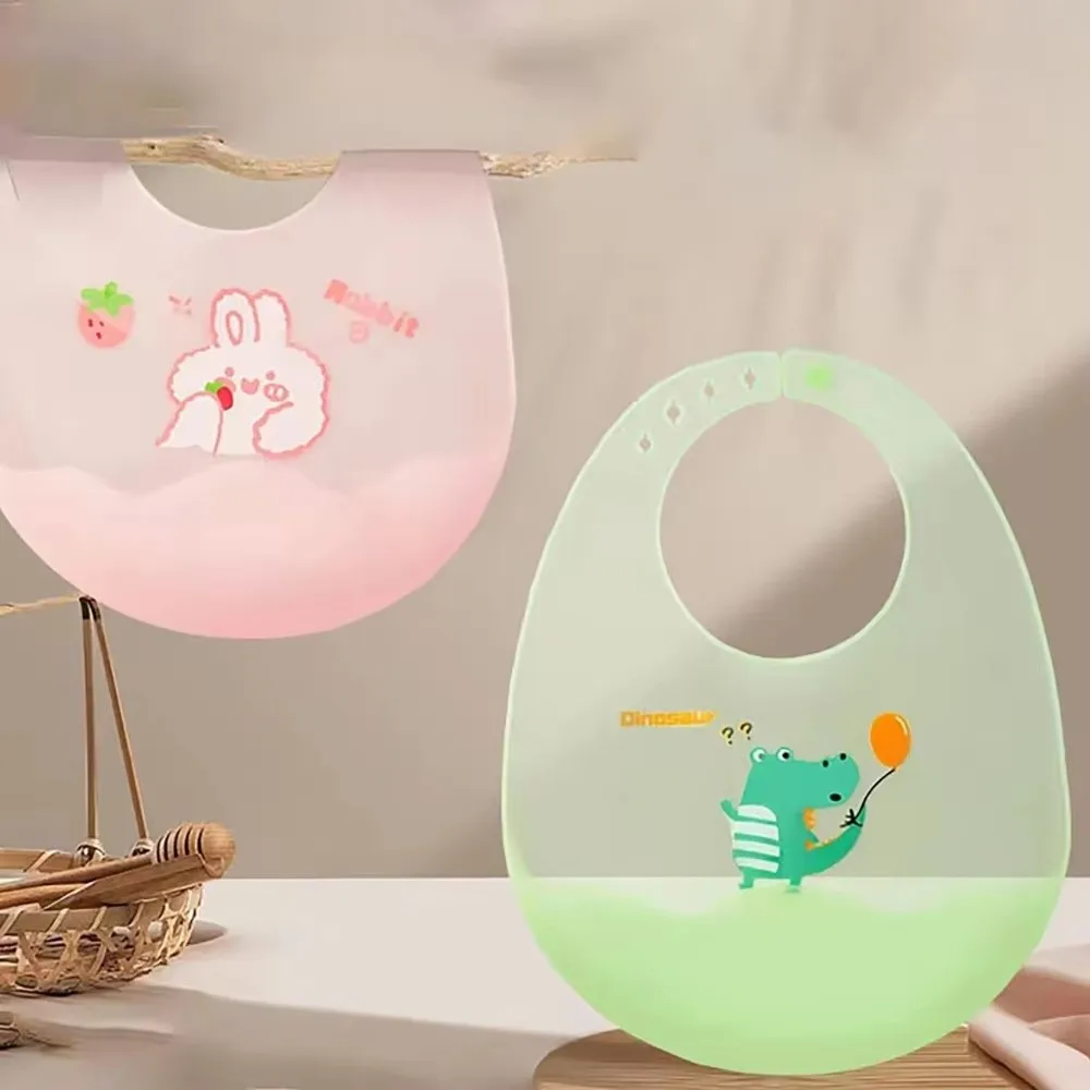 Waterproof Silicone Baby Bibs for Kids Feeding