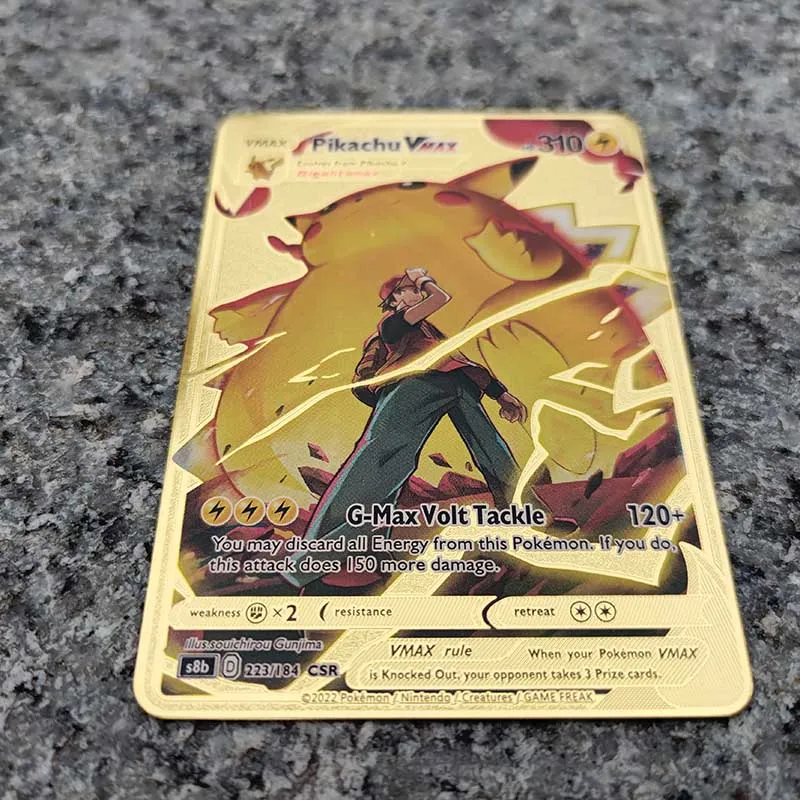 Carta Pokémon Em Metal Lucario GX - Colecionador, Cartinhas Pokémon