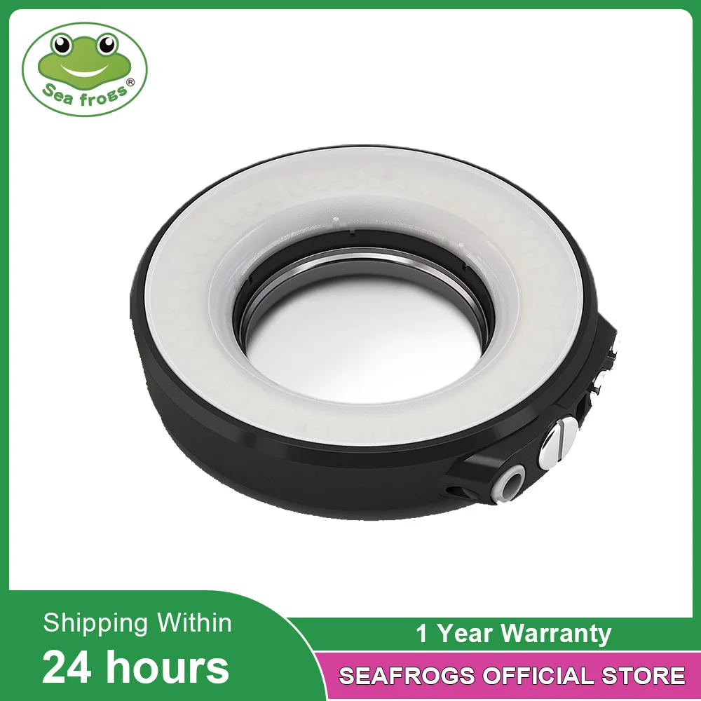 Flash Camera Ring Light Speed Underwater 40M 67Mm Interfaccia 3 Colori Lampade Luminose Con Nuovo Arrivo Carica Usb