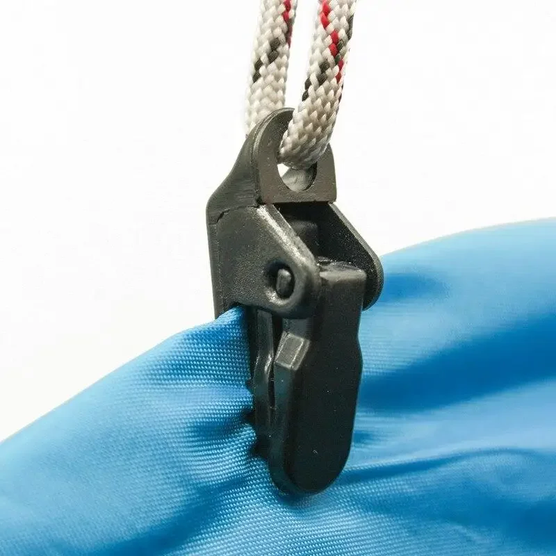 악어에 대 한 10 Pcs 텐트 당겨 포인트 클립 야외 캠핑 악어 후크 버클