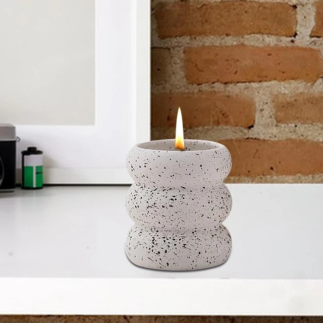 Ceramic Candle Jar Home Desktop Decorative Jar Scented Candle Holder  Ornaments Scented Candle Atmosphere Decorative Accessories - AliExpress