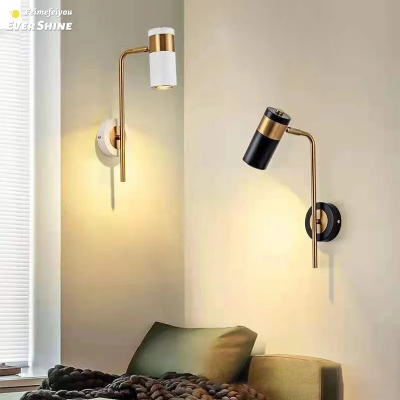 

Настенные светильники, комнатное освещение для спальни, прикроватного столика, телевизора, гостиной, коридора, современное домашнее украшение, бра