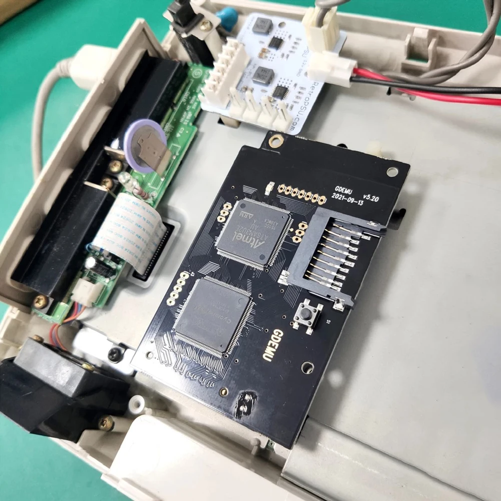 GDEMU-V5.20  ̺ ùķ̼ , SEGA Dreamcast DC VA1 ܼ SD Ȯ  ̺ ùķ̼  