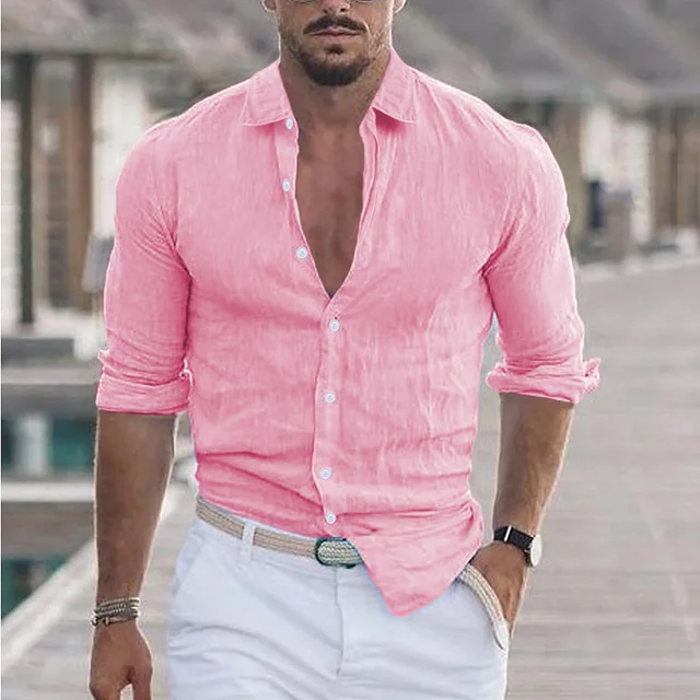 Polo de style nouveau avec un col tendance - haut respirant à manches longues - adapté aux vacances et aux environnements de bureau 1