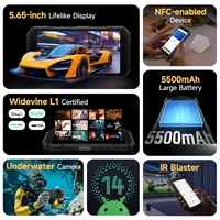 【2025 New】Ulefone Armor X32 Pro 5G Rugged Phone Smartphone Android 14 16GB RAM 256GB ROM 64MP Main Camera Dimensity 6300 NFC - Image 6