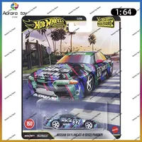 New Hot Wheels 1:64 GJT686 Car Model Garden Boulevard Alloy Car Model Nissan GTR R32 Toyota Custom Toy Collectible Birthday Gift