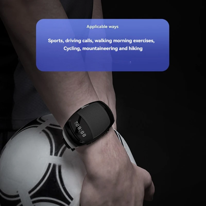 B90 Wristwatch With Bluetooth Speaker Ideal For Running And Sports For TF Cards D