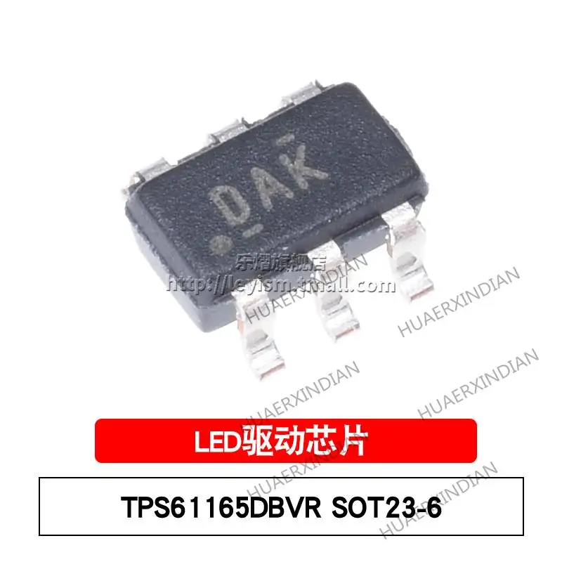 

10PCS New and Original TPS61165DBVR SOT23-6 DAK LED