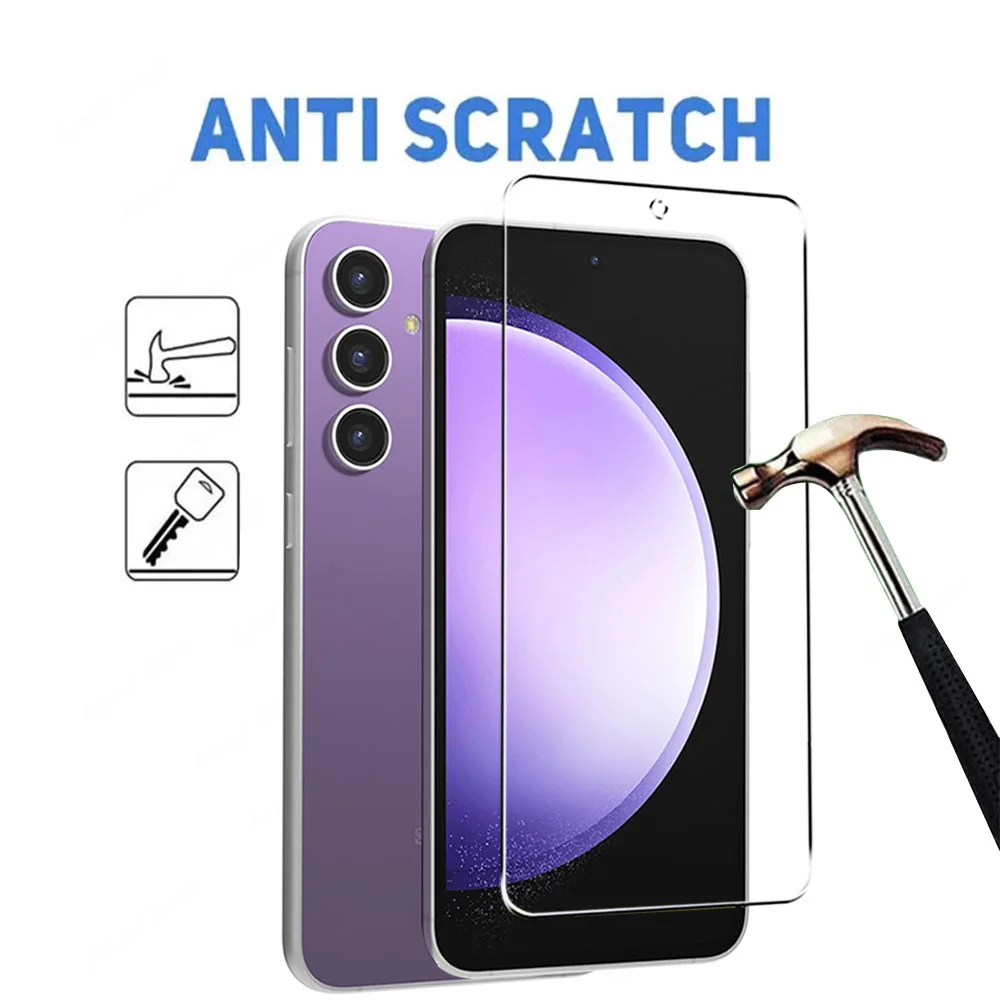 Premium 4-in-1 Tempered Glass Screen & Camera Lens Protector