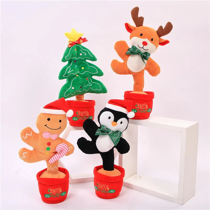 Dancing Singing Toys Baby Musical Toy Dancing Imitating Electric plush Toys for Girl Boy Repeating What You Say Birthday Gift