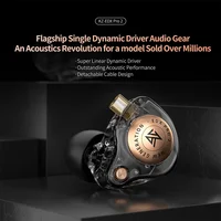 KZ  EDXPRO2 EDX PRO 2 Dynamic in Ear Earphone HIFI Bass Headset 3.5MM Tpre-c Plug Optional 2PIN Detachable Cable
