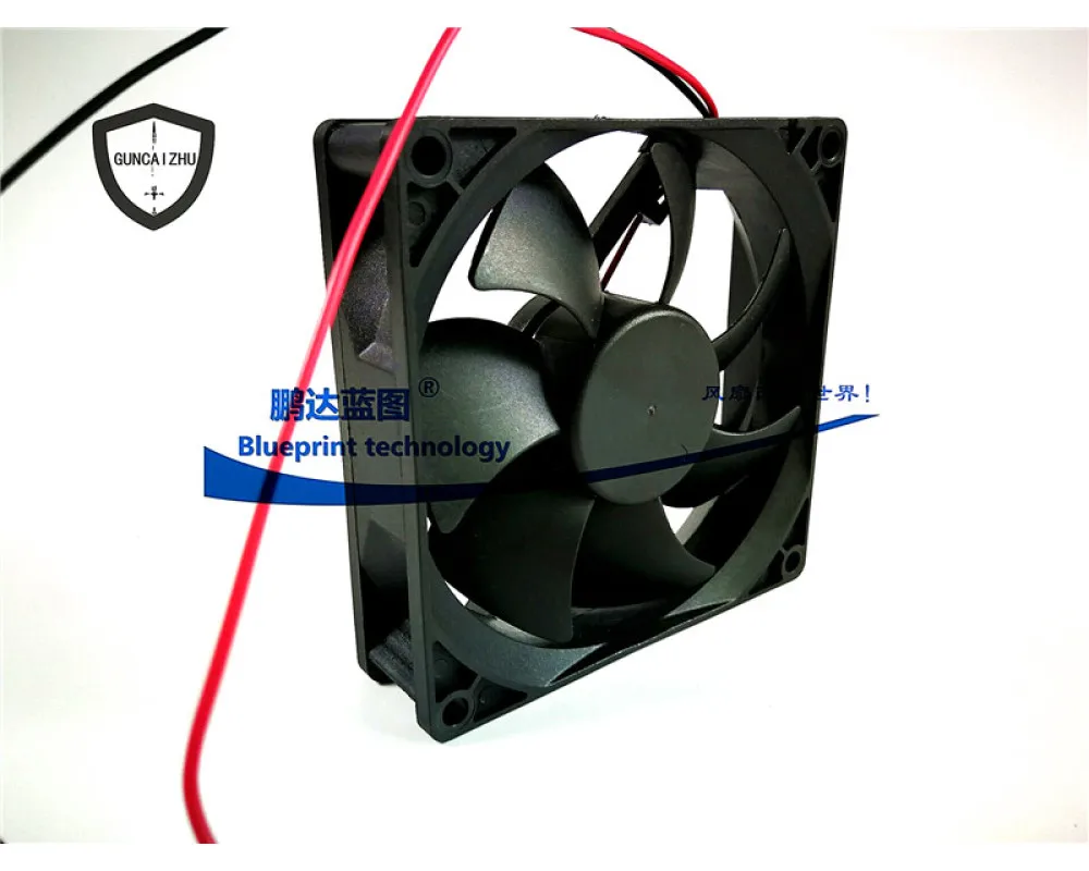 9025 9225 double ball bearing 9 2cm9cm high rotation 5000 rpm 12v 0 67a chassis cooling fan 9225 9025 9CM HigH Air Volume 12V0.2A Dual Ball Bearing Chassis Cooling Fan 92*92*25mm