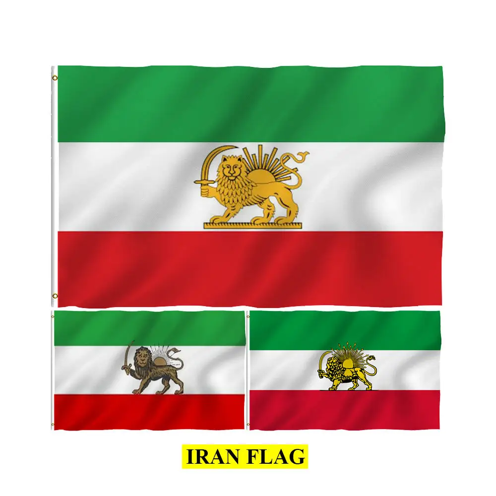 Which Is Iran's Real Flag? Pre-Revolution Lion-And-Sun Take Center
