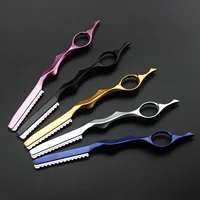 Hair Thinning Razor  Shavel Cutting Knife Thinner Japan Stainless Professional Sharp Barber Hair Shaver Cutting Knife Salon Tool 2