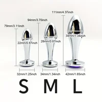 Anal Plug Butt Plug G-punkt Massage Sexuelle Sex Spielzeug Erwachsene Produkt für Männer Sex Spiel BDSM Outdoor Täglich tragen Spielzeug für Männer 3