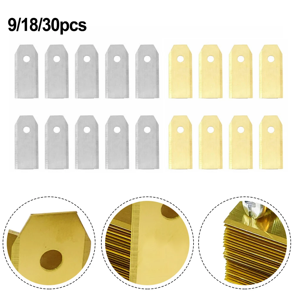 Get Perfect Cutting Results And Long Lasting Performance With These 43mm Stainless Steel Blades For Robotic Lawn Mowers