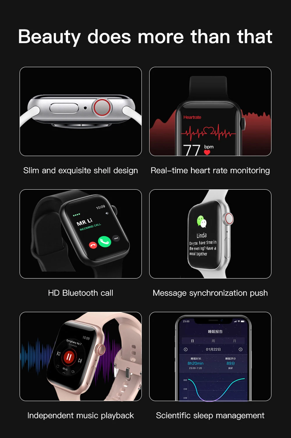 2021 IWO 13 PRO Watch 7 T500 Smart Watch Series 7 DIY Dials Heart Rate BT Call Men Women Sport Smart Watch PK X8MAX HW22 W46 W37