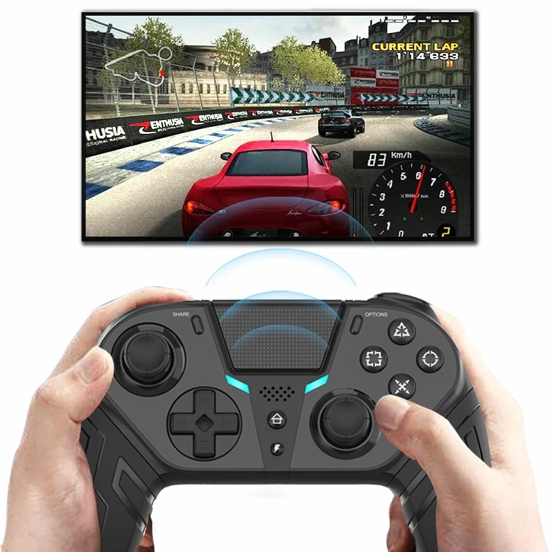 

Для контроллера PS4, Bluetooth-совместимый Вибрационный геймпад для Playstation 4, беспроводной джойстик для игровой консоли PS4