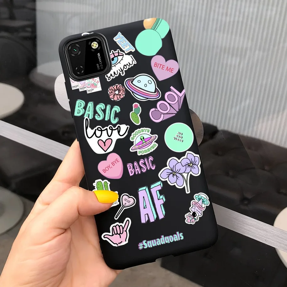 Moon Leopard Cartoon Soft Phone Case - Stylish Bumper Cover