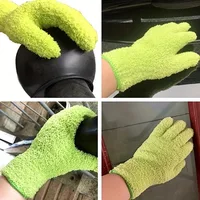 Microfiber Dusting Gloves - Stretchable & Breathable Cleaning Gloves, Non-Waterproof for Cars, Boats, RVs, Pools, Home, Kitchen - Image 22