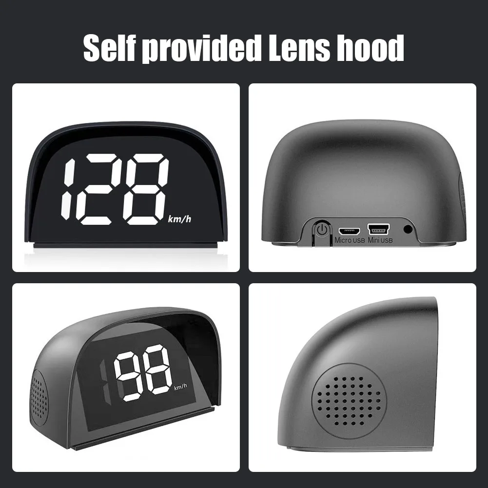  ڵ GPS HUD 5V USB  ÷  ӵ,  , ÷  ÷  Ʈ, KMH/MPH ڵ ׼
