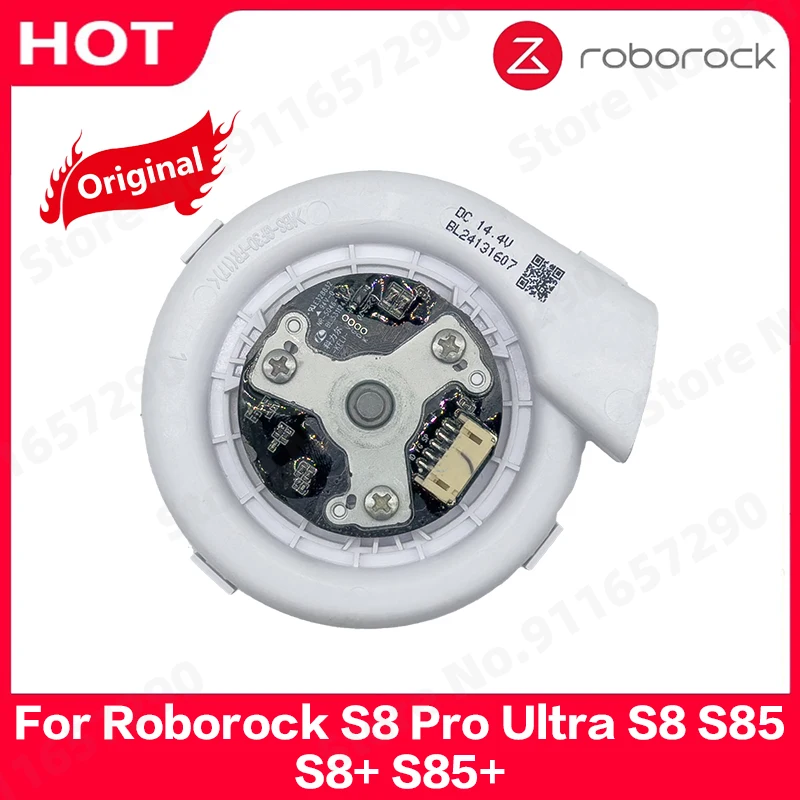 

Original Roborock S8 Pro Ultra S8 S85 S8+ S85+ Fan Module 6000Pa Robot Vacuum Cleaner Parts With Motor Accessories