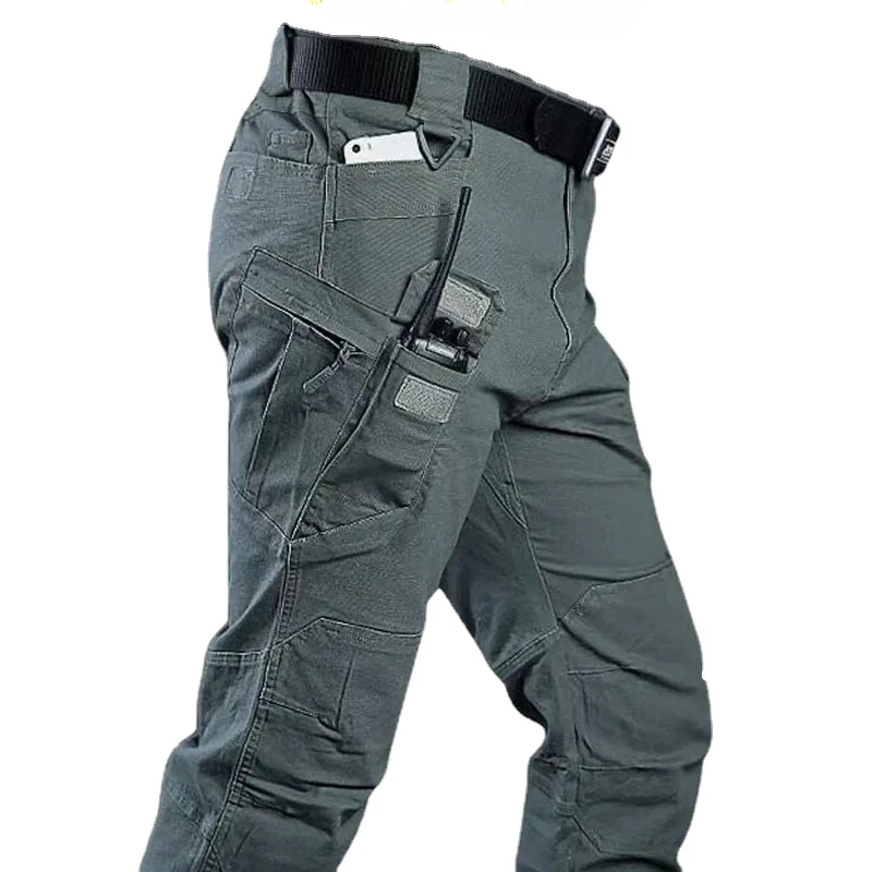 

Tactical Pants Men Work Wear Ripstop Waterproof Military Trousers Multi-pocket Cargo Pant Jogger Army SWAT Climbing Big Size 6XL