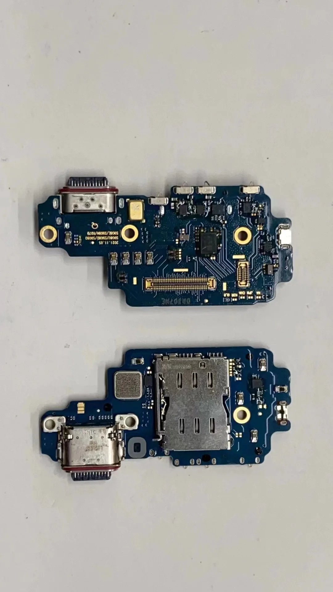 Porta Di Ricarica Originale Flex Per Samsung Galaxy S22 Plus Ultra S901E S908E Dual Sim Type-C Connettore Dock Charger Cable