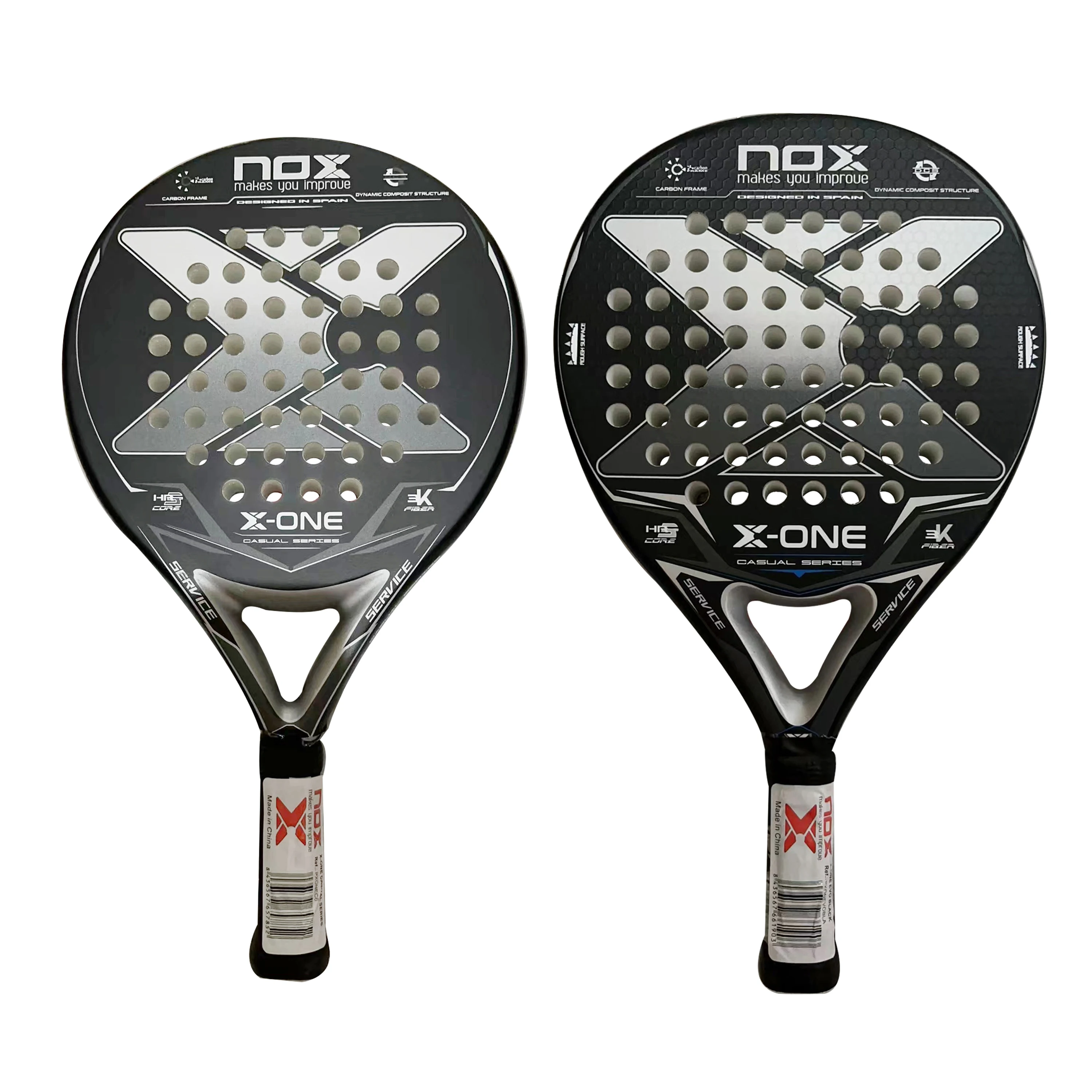 

Padel Racket Without Padel Bag Cover 3K 18K Nox At10 Carbon Fiber Power Foam For Women Men Training Accessories Paddle Racket