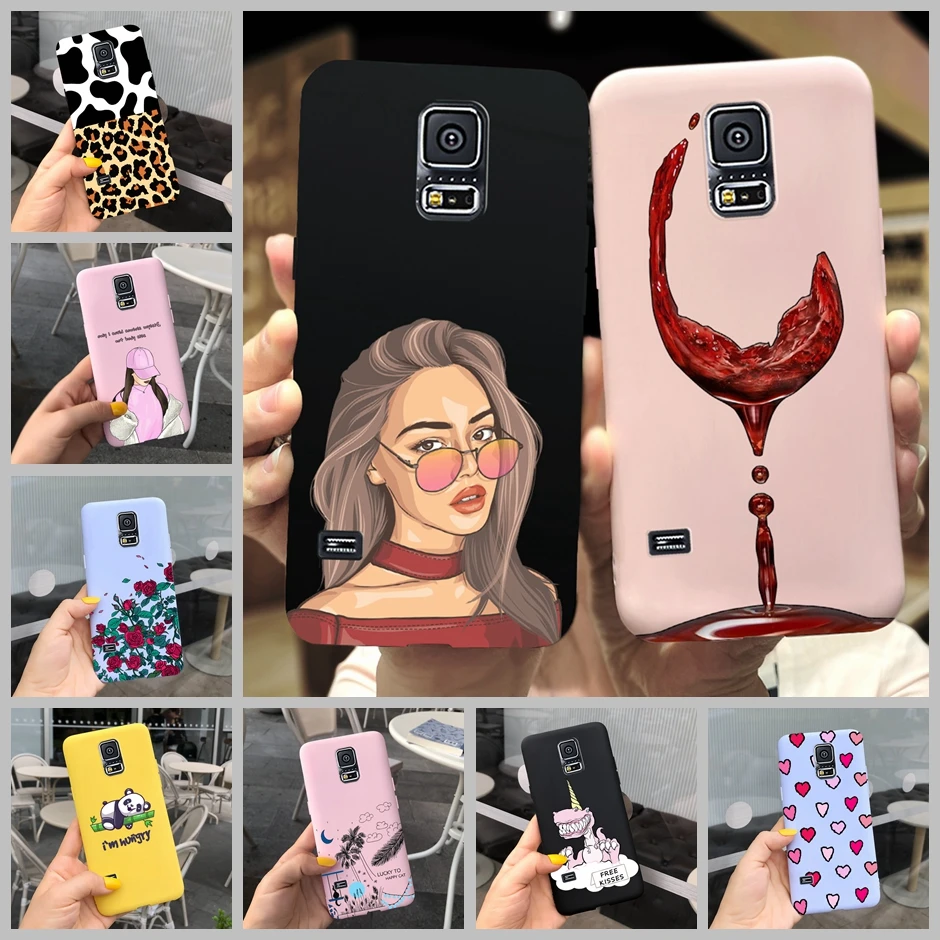Per Samsung S5 Case Cute Candy Color Soft Cover Posteriore Del Telefono In Silicone Per Samsung Galaxy S5 S 5 Case Tpu Cover Fundas
