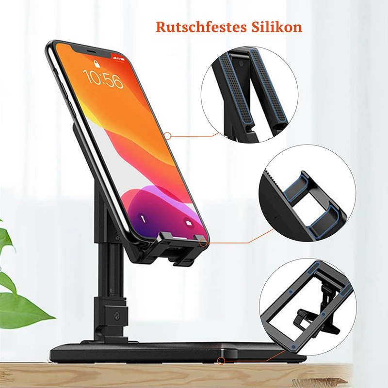 Tablet & Mobile-Folding-Stand-Cell-Phone-Ipad Samsung Mobile 4 colors Iphone 
