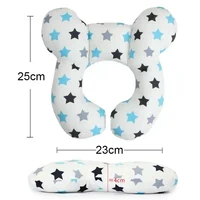New Baby Pillow Protective Travel Car Seat Head Neck Support Pillows Newborn Children U Shape Headrest Toddler Cushion 0-3 Years 2